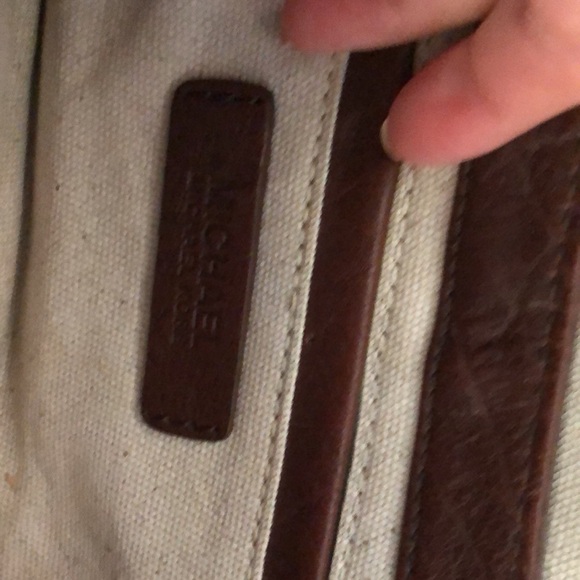 RARE MICHAEL KORS LEATHER SHOULDER BAG - Picture 3 of 5